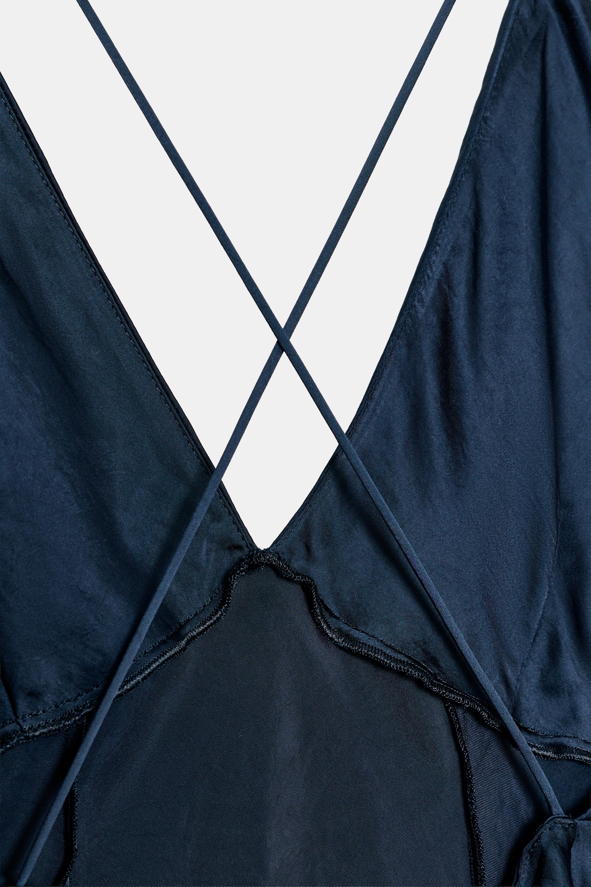 ZW COLLECTION SATIN EFFECT MAXI DRESS